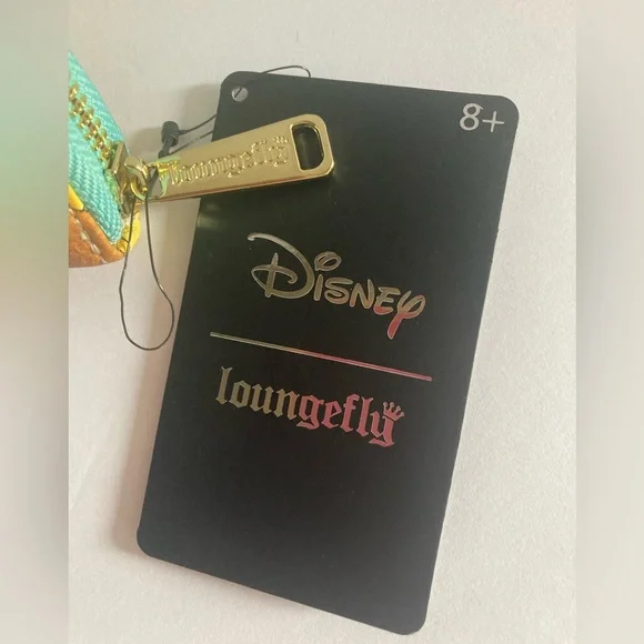 Loungefly Pocahontas Disney Princess Sunflower Women's Zip Around Wallet NWT - Picture 6 of 14